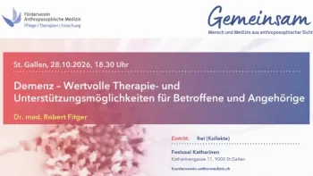 Demenz – Wertvolle Therapie- und Unterstützungsmöglichkeiten