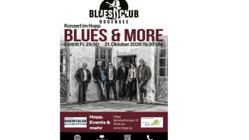 BCB Konzert im Hopp mit BLUES AND MORE BAND