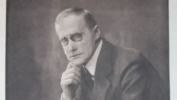 "Hugo von Tschudi. Mann mit Maske"