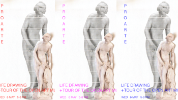 LIFE DRAWING + TOUR OF THE OPEN ART MUSEUM