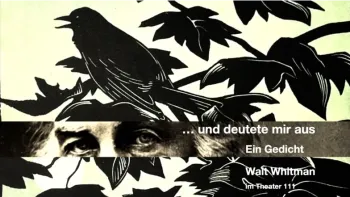 ... und deutete mir aus - Ein Gedicht - Walt Whitman