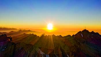 Sonnenaufgangsfahrt Säntis Sonnenaufgangsfahrt Säntis