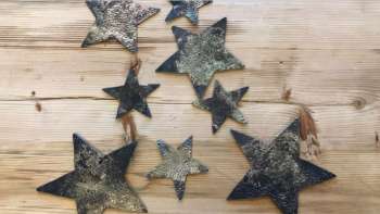 Weihnachtssterne schmieden