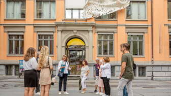 Visita del centro storico di San Gallo con Museo tessile