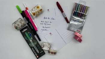 Persönliche Postkarte gestalten