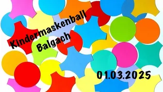 Kindermaskenball Balgach