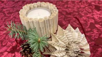 Adventsbasteln in der Bibliothek Uzwil