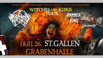 Burning Witches / Gomorra / Hammer King - Heavy Metal Night