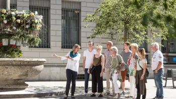 Lachen in der Stadt St.Gallen