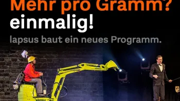 Lapsus // Mehr pro Gramm? Einmalig