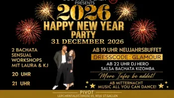 Silvester Party mit Neujahrsbuffet in St.Gallen!!!