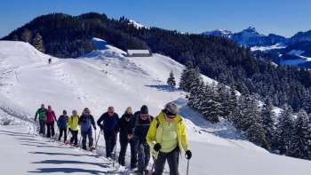 Halbtages-Schneeschuh Schnuppertour