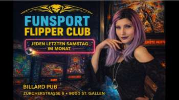 Flippern im Funsport Flipper Club