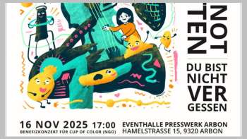 Benefizkonzert für ‚Cup of Color‘, NGO