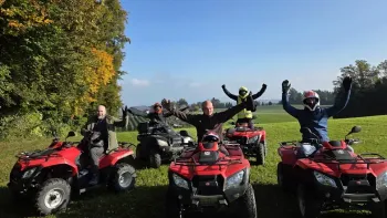 Zweistündige Quad-Tour durch die Ostschweiz