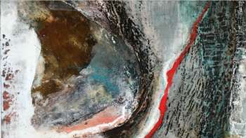 Kunst im Foyer - Natalie Widmer - Roter Faden