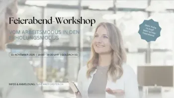 Feierabend-Workshop: Vom Arbeitsmodus in den Erholungsmodus