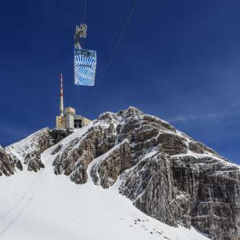 Säntis Schwebebahn Winter