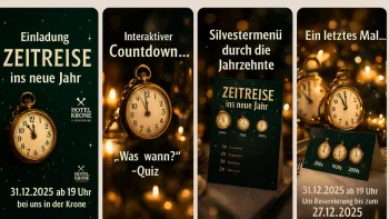 Zeitreise ins neue Jahr 31.12.2025