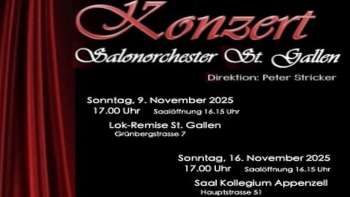 Konzert Salonorchester St. Gallen Konzert Salonorchester St. Gallen