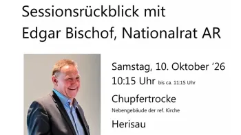 Neues aus Bern. Sessionsrückblick mit Edgar Bischof