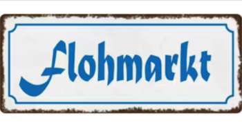 Grosser Flohmarkt im Haus