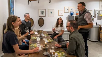 Erlebnis "Wein im Advent" am Steinig Tisch in Thal