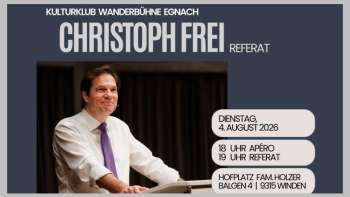 Referat mit Christoph Frei: Die offene Gesellschaft und ihre