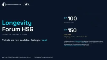 Longevity Forum HSG