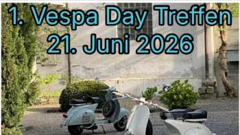 1. Vespa Day Treffen in Gossau SG