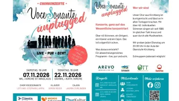 Chorkonzerte VoceSonante unplugged