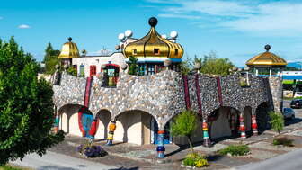 Altenrhein market hall - Hundertwasser architecture