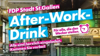After-Work-Drink der FDP Stadt St.Gallen