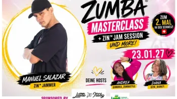 Zumba Masterclass mit ZJ Manuel Salazar