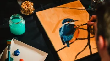 dieMALBAR — Sujet: 'Eisvogel'