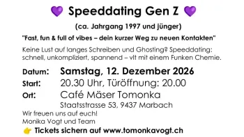 Speeddating Generation Z