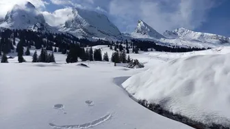 Schneeschuhtour ins Frümseltal - 2 Tage mit Fondueplausch