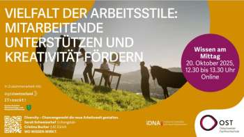ONLINE-Veranstaltung: Wissen am Mittag - Diversity