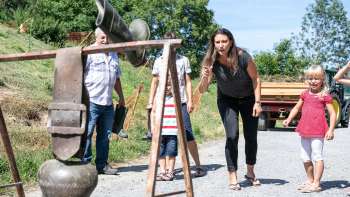 Farm Olympics at the Heiterhof