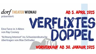 Dorftheater Widnau präsentiert „Verflixtes Doppel“