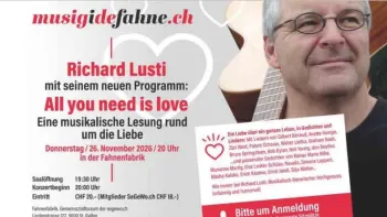 Richard Lusti - All you need is love