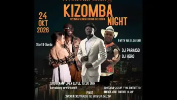 Kizomba Night in St. Gallen mit Bootcamp!!