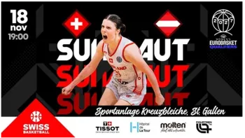 Schweiz - Österreich: Basketballländerspiel der Frauen