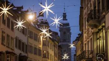Winterlicher Genussbummel unter Sternen in St.Gallen