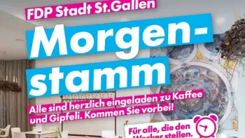 Morgenstamm der FDP Stadt St.Gallen