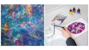 Erwachsenen-Workshop: Loose Watercolour - Abstrakte Formen