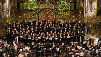 Weihnachtslieder-Singen