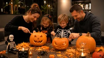 Halloween – Kürbisschnitzen