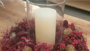 Herbstschmuck mit Floristinnen