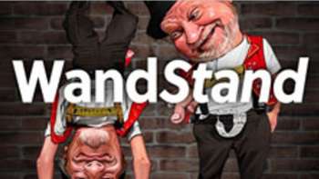 Comedy-Duo Messer und Gabel - WandStand